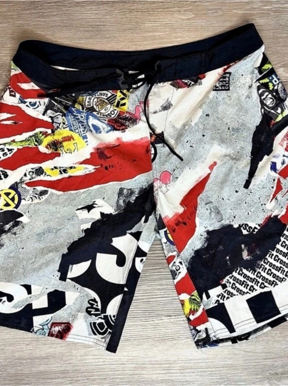 Reebok CrossFit Epic Cordlock Short Board Shorts Waist 34
